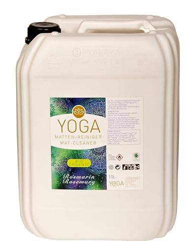 Yogabox Bio-zertifizierter Yogamattenreiniger, 10 l, Rosmarin von Yogabox