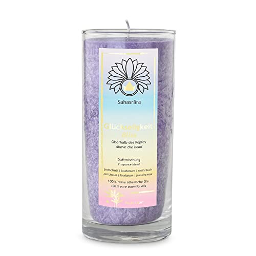 Yogabox Chakra Duftkerze Sahasrara-Chakra VIOLETT ca. 14 cm - Duft: Patschuli/Laudanum/Weihrauch Yogabox Chakra Duftkerze Sahasrara-Chakra VIOLETT ca. 14 cm - Duft: Patschuli/Laudanum/Weihrauch von Yogabox