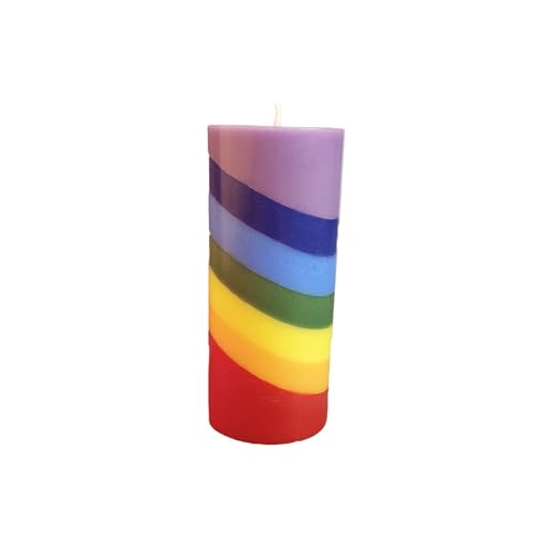Yogabox Chakra Stumpenkerze mit Kokoswachs Multicolor Yogabox Chakra Stumpenkerze mit Kokoswachs Multicolor von Yogabox