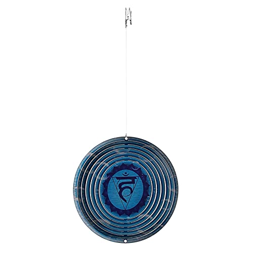Yogabox Cosmo Windspiel Chakra, 5.Chakra Kehlkopf-Chakra (Vishudda) von Yogabox