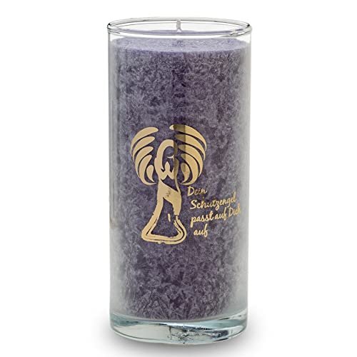 Yogabox Palmwachs-Kerze mit goldenen Etikett Schutzengel ca. 14 cm Yogabox Palmwachs-Kerze mit goldenen Etikett Schutzengel ca. 14 cm von Yogabox