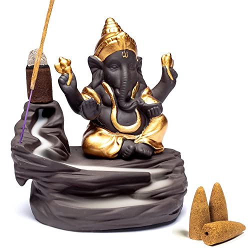 Yogabox Rückfluss Weihrauchbrenner Ganesha von Yogabox