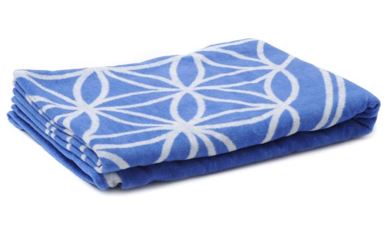 Yogistar Tagesdecke Baumwolldecke Blume des Lebens von Yogistar