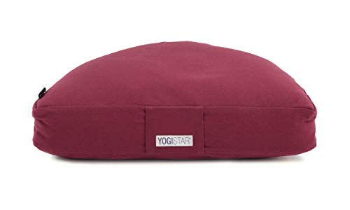 Yogistar Meditationskissen - Halbmond Bordeaux Yogistar Meditationskissen - Halbmond Bordeaux von Yogistar
