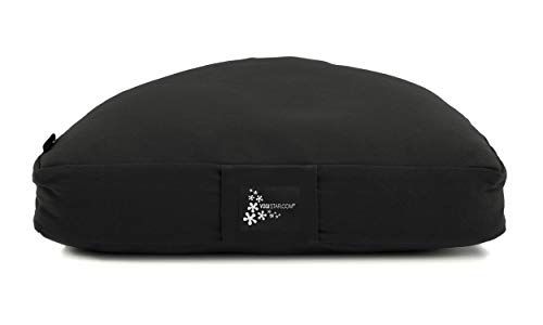 Yogistar Meditationskissen - Halbmond Schwarz von Yogistar