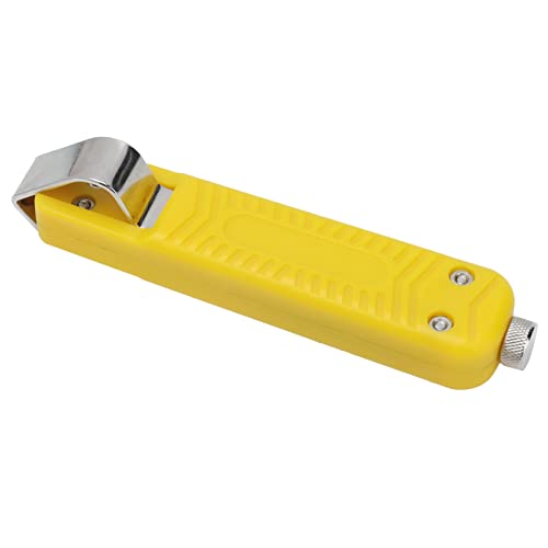 Yoidesu Universal-Abisolierwerkzeug mit einstellbarer Schnitttiefe, Edelstahl-Koaxial-Abisoliermesser für Rundkabel 4-16 mm Ø Yoidesu Universal-Abisolierwerkzeug mit einstellbarer Schnitttiefe, Edelstahl-Koaxial-Abisoliermesser für Rundkabel 4-16 mm Ø von Yoidesu