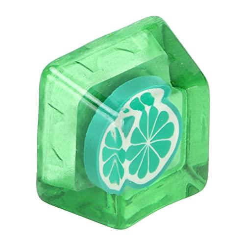 Yoidesu Resin Keycap, Artisan Keycap Handgefertigte Korrosionsbeständige Mechanische Universaltastaturzubehör(Kalk) von Yoidesu