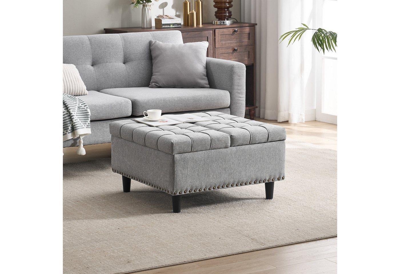 Yoimoimo Couchtisch Couchtisch Höhenverstellbarer Aufbewahrungsstuhl/Sitzhocker Yoimoimo Couchtisch Couchtisch Höhenverstellbarer Aufbewahrungsstuhl/Sitzhocker von Yoimoimo