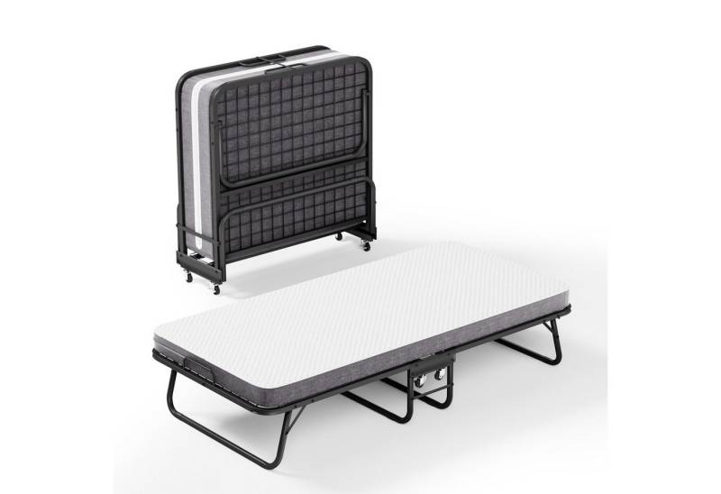 Yoimoimo Klappbett Klappbett 90x190 cm mit Memory Foam Gästebett & Rollen & Staubschutz Yoimoimo Klappbett Klappbett 90x190 cm mit Memory Foam Gästebett & Rollen & Staubschutz von Yoimoimo