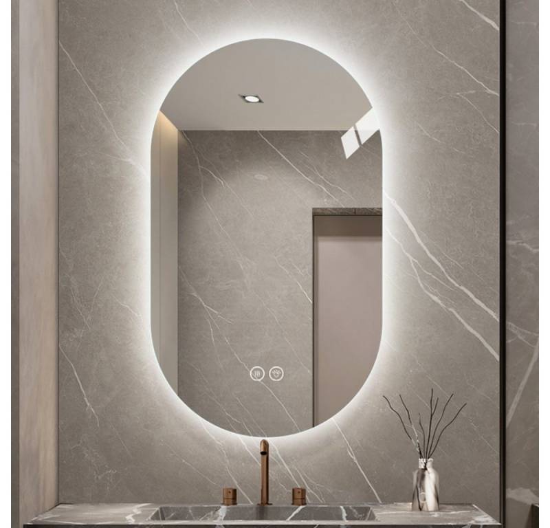 Yoimoimo LED-Lichtspiegel LED-Spiegel Wandmontiert - Anti-Beschlag, 3 Lichtfarben, Touchscreen Yoimoimo LED-Lichtspiegel LED-Spiegel Wandmontiert - Anti-Beschlag, 3 Lichtfarben, Touchscreen von Yoimoimo