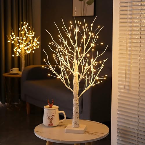 Yokqexz LED-Birkenbaumlicht, 144 Warmweiße Lichter, DIY, Biegbare Zweige Mit Timerfunktion for Weihnachtshochzeits-Geburtstagsfeier-Innendekoration Yokqexz LED-Birkenbaumlicht, 144 Warmweiße Lichter, DIY, Biegbare Zweige Mit Timerfunktion for Weihnachtshochzeits-Geburtstagsfeier-Innendekoration von Yokqexz