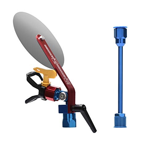 Universalwerkzeug für Airless Lackspray, mit Abweiser und Spitzenschutz für Lackierpistole, Paint Spray Guide Tool von Yolando