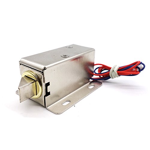 Yolando Elektroschloss, Elektronisches Schloss 12V Mini Montage Solenoid Elektrisches Schloss für Schrank Tür Schublade Yolando Elektroschloss, Elektronisches Schloss 12V Mini Montage Solenoid Elektrisches Schloss für Schrank Tür Schublade von Yolando