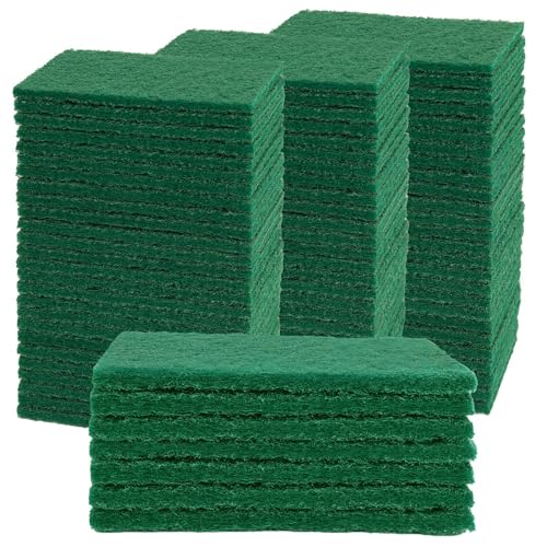 YoleShy Scouring Pad,40 Pcs Dish Scrubber Scouring Pads,4.5 x 6 inch Green Reusable Household Scrub Pads for Dishes, Kitchen Scrubbers & Metal Grills von YoleShy