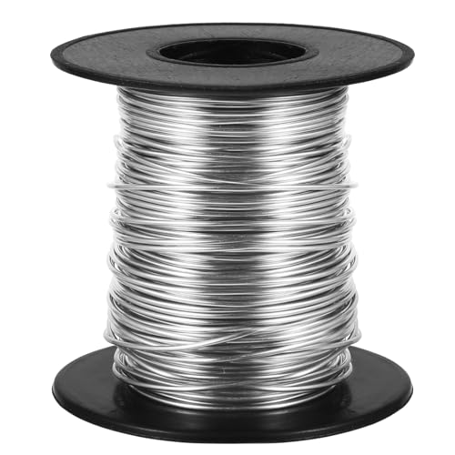 1 Rolle 304 Edelstahldraht 0,8mm x 25m Basteldraht Silber Federstahldraht Floristik Draht zum Basteln Stahldraht Schmuckdraht Verpackung Spulendraht für Handwerk Schmuckherstellung 1 Rolle 304 Edelstahldraht 0,8mm x 25m Basteldraht Silber Federstahldraht Floristik Draht zum Basteln Stahldraht Schmuckdraht Verpackung Spulendraht für Handwerk Schmuckherstellung von Yolev