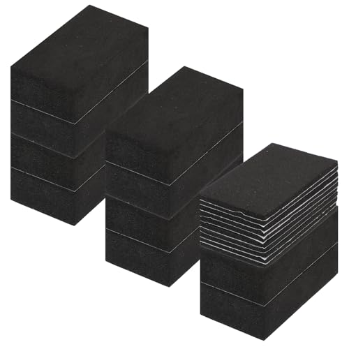 23 Stück Wandpuffer Bett Eva Foam Abstandshalter Wand Türstopper Selbstklebend Kopfteil Stopper Türgriff Schutz für Wall Betten Schränke Sofas von Yolev