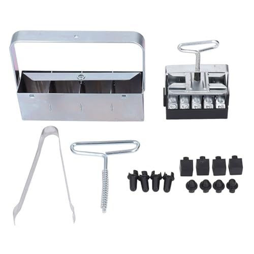 YolieraArt 2-in-1 Bodenblock-Maker, handgehaltenes manuelles Bodenblocker-Werkzeug mit komfortablem Griff, Eisenkonstruktion, Gartenwerkzeug für Samenstart und Pflanzentransplantation YolieraArt 2-in-1 Bodenblock-Maker, handgehaltenes manuelles Bodenblocker-Werkzeug mit komfortablem Griff, Eisenkonstruktion, Gartenwerkzeug für Samenstart und Pflanzentransplantation von YolieraArt