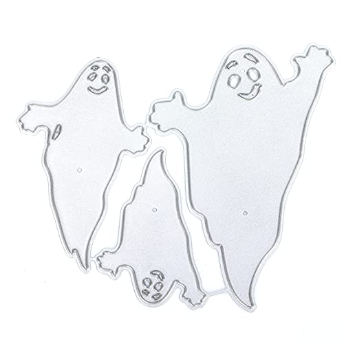 YolieraArt Halloween Ghost Metall-Stanzformen, Karbonstahl-Schablone, für DIY Scrapbooking, Papierbasteln, Kartenherstellung, Stanzmaschinen kompatibel, dünn, leicht YolieraArt Halloween Ghost Metall-Stanzformen, Karbonstahl-Schablone, für DIY Scrapbooking, Papierbasteln, Kartenherstellung, Stanzmaschinen kompatibel, dünn, leicht von YolieraArt