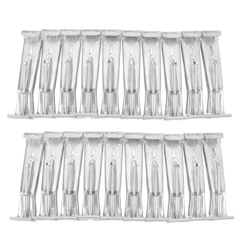 YolieraArt Regenrinnenaufhänger, robuste Aluminium-Ablaufhalterungen mit voreingesetzten Schrauben, für 12,7 cm Aluminium-Dachrinnen-Reparatur und Verstärkung, 20 Stück YolieraArt Regenrinnenaufhänger, robuste Aluminium-Ablaufhalterungen mit voreingesetzten Schrauben, für 12,7 cm Aluminium-Dachrinnen-Reparatur und Verstärkung, 20 Stück von YolieraArt