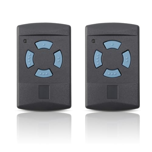 Yolispa 2 Stück Garagentor Handsender, Universal Garagentoröffner Fernbedienung Ersatzfernbedienung für Hormann HSM4 HSE2 HS1 HS4 HSZ1 HSZ2 Yolispa 2 Stück Garagentor Handsender, Universal Garagentoröffner Fernbedienung Ersatzfernbedienung für Hormann HSM4 HSE2 HS1 HS4 HSZ1 HSZ2 von Yolispa