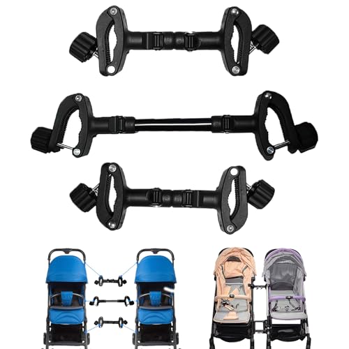 Yolispa Kinderwagen Verbindungsstück Universeller Kinderwagen-Anschluss Kinderwagen-Verbindungsstücke einstecken Zwillingswagen Doppel Verstellbare für Zwillinge Yolispa Kinderwagen Verbindungsstück Universeller Kinderwagen-Anschluss Kinderwagen-Verbindungsstücke einstecken Zwillingswagen Doppel Verstellbare für Zwillinge von Yolispa