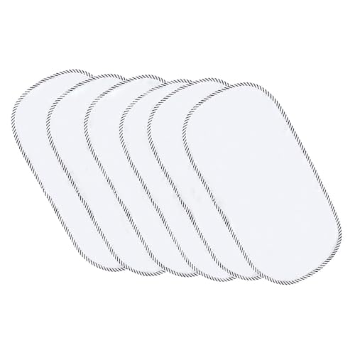 Yolispa Wickelunterlage für Babywindeln, 6 Stück Wasserdicht Wickelunterlage Liner Waschbar Windel Wiederverwendbare 60 x 30cm Tragbare wickelunterlage von Yolispa