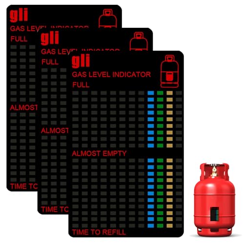 3 Stück Gasflaschen Füllstandsanzeige, Füllstandsanzeige Gasflasche, Gasfüllstandsanzeiger für Die Küche Zu Hause, Grillen Im Freien, Camping, Wohnmobil, PET-Material, 10 × 6.3 Cm 3 Stück Gasflaschen Füllstandsanzeige, Füllstandsanzeige Gasflasche, Gasfüllstandsanzeiger für Die Küche Zu Hause, Grillen Im Freien, Camping, Wohnmobil, PET-Material, 10 × 6.3 Cm von Yoljun