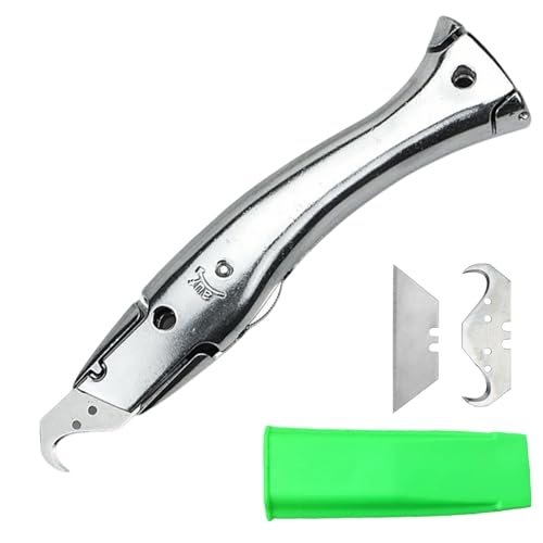 Teppichmesser, Fischform Mit Trapezklingen Und Klingenhalter, Präzisions Teppichmesser Klingen Aluminiumlegierung Für Schnittfeste Teppiche Teppichmesser Teppichmesser, Fischform Mit Trapezklingen Und Klingenhalter, Präzisions Teppichmesser Klingen Aluminiumlegierung Für Schnittfeste Teppiche Teppichmesser von Yoljun