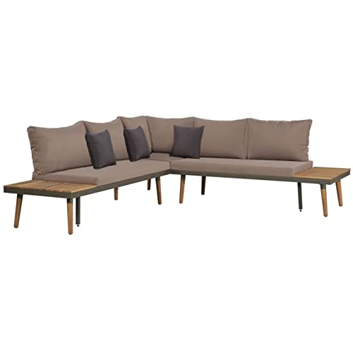 Yolola gartnmel Set 4 teilig Terasnmöbel aßen garteöbel Balkon Longe Longe SFA Outdoor ecounge Outdoor,Gartsofa von Yolola