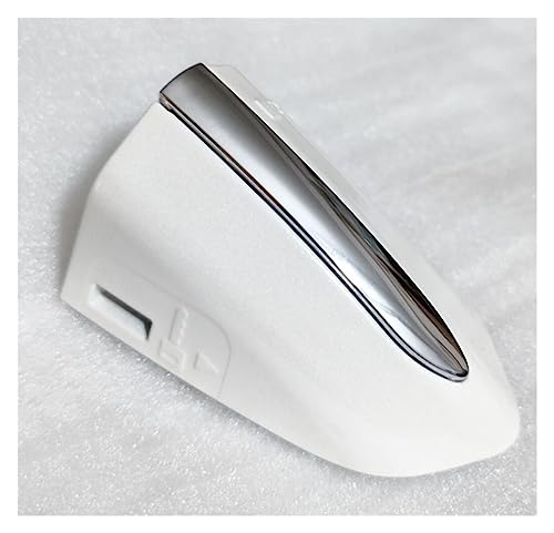 Auto Vorne Links Türgriff Abdeckung Schloss Trim Abdeckung Fit for Ford Fit for Mondeo MK5 2013-2019 Fit for Edge MK2 2019 2018 Fit for Taurus 2015-2020 F218A15 (Color : Type B White) von Yoloyal