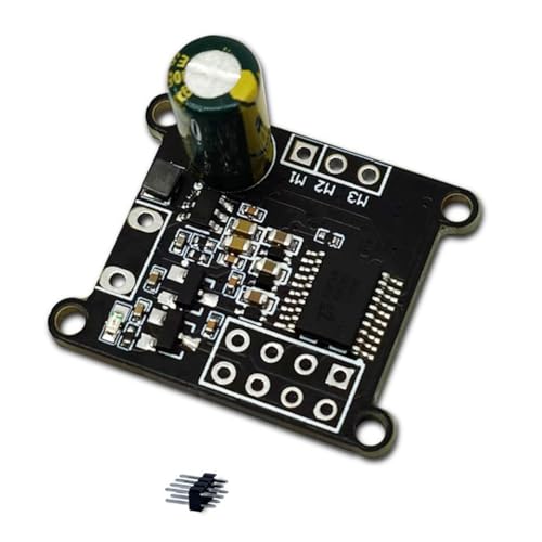 Yominerr DC-Bürstenloser Motortreiberplatine FOC-Steuerungstreiber SVPWM-Steuerung DC 10-24V-Modul Ersetzen Sie Simple FOC Mini von Yominerr