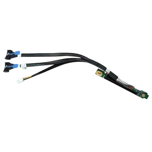 Yominerr PCLE5.0 GPU Graphics Card Server Kabel PCLE5.0 16x Bis 2 MCIO 8X Server Gen5 Datenkabel Yominerr PCLE5.0 GPU Graphics Card Server Kabel PCLE5.0 16x Bis 2 MCIO 8X Server Gen5 Datenkabel von Yominerr