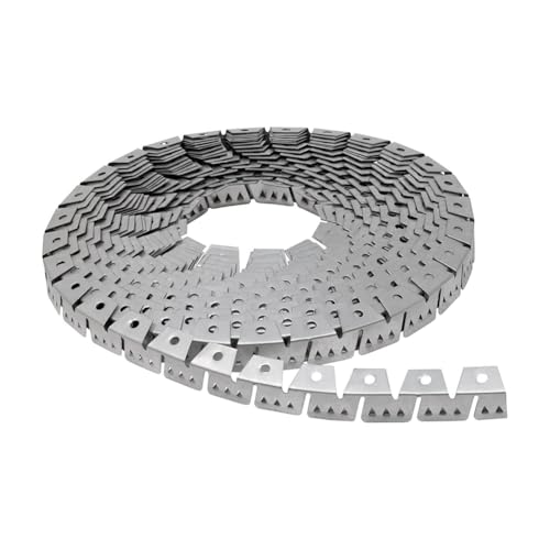 Yominerr Polsterung Metall Flexible Tack Strip-Kurve-Ease Grip für Einfache Installation für Möbel, Stühle, Sofa von Yominerr