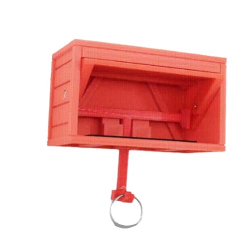 Yominerr Wand Schlüsselhalter Schlüsselorganizer Zur Wandmontage Einfache Installation Schlüsselablage für Den Eingangsbereich Rot von Yominerr
