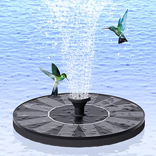 Solar Springbrunnen für Außen, Yomisee 1W Solarbrunnen für Draussen Solar Teichpumpe Garten Wasserpumpe Solar Schwimmender Fontäne Pumpe für Gartenteich, Vogel-Bad, Fisch-Behälter Solar Springbrunnen für Außen, Yomisee 1W Solarbrunnen für Draussen Solar Teichpumpe Garten Wasserpumpe Solar Schwimmender Fontäne Pumpe für Gartenteich, Vogel-Bad, Fisch-Behälter von Yomisee