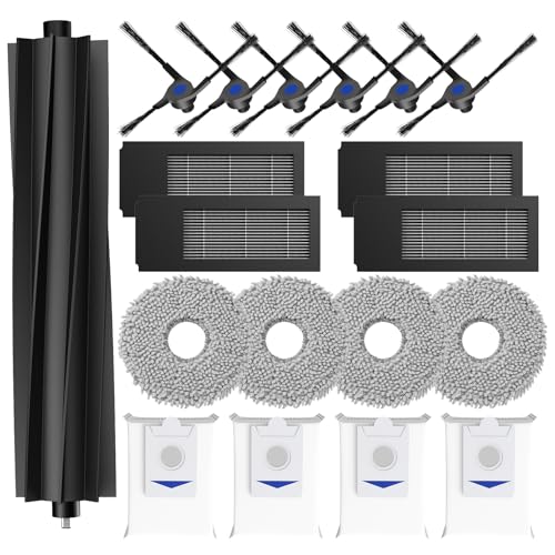 19 Stück Zubehör für Ecovacs Deebot X2 Omni/ X2/ X2 Pro Saugroboter Roboter,1 Hauptbürste, 4 HEPA-Filter, 4 Wischmopp-Pads,4 Staubbeutel, 6 Seitenbürsten,Zubehör-Set Ersatzteile Set für X2 Omni 19 Stück Zubehör für Ecovacs Deebot X2 Omni/ X2/ X2 Pro Saugroboter Roboter,1 Hauptbürste, 4 HEPA-Filter, 4 Wischmopp-Pads,4 Staubbeutel, 6 Seitenbürsten,Zubehör-Set Ersatzteile Set für X2 Omni von Yoneenair