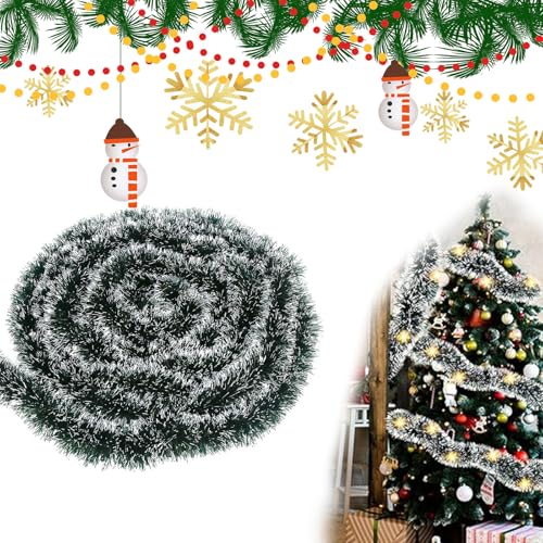 YongSral Weihnachtsgirlande 10M, Künstliche Tannengirlande, Girlande Weihnachten, Girlande Tannengrün, Weihnachtsdeko Girlande, Tannengrün Christmas Garland für Treppe, Kamin und Party YongSral Weihnachtsgirlande 10M, Künstliche Tannengirlande, Girlande Weihnachten, Girlande Tannengrün, Weihnachtsdeko Girlande, Tannengrün Christmas Garland für Treppe, Kamin und Party von YongSral