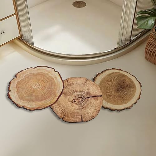 YongXinMY Diatom Duschmatte, gebogene Duschmatte, rustikale Holzmaserung, Badezimmerteppich, weich, saugfähig, schnell trocknend, rutschfest, waschbar, Matte für Badewanne, Ecke, Dusche, Zuhause YongXinMY Diatom Duschmatte, gebogene Duschmatte, rustikale Holzmaserung, Badezimmerteppich, weich, saugfähig, schnell trocknend, rutschfest, waschbar, Matte für Badewanne, Ecke, Dusche, Zuhause von YongXinMY