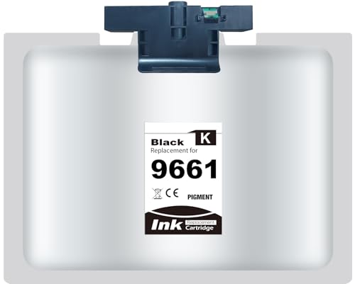 Yongairuink T9661 Schwarz 40000 Seiten Kompatibel für EPN Workforce Pro WF-M5200 Series WF-M5298DW WF-M5299DW WF-M5700 Series WF-M5799DWF WF-M5799RDWF Yongairuink T9661 Schwarz 40000 Seiten Kompatibel für EPN Workforce Pro WF-M5200 Series WF-M5298DW WF-M5299DW WF-M5700 Series WF-M5799DWF WF-M5799RDWF von Yongairuink