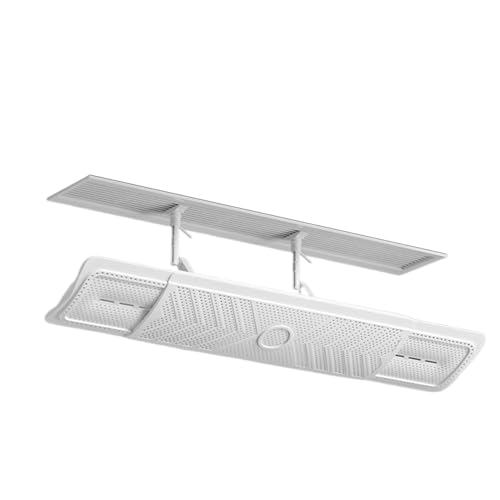 AC Air Deflektor, Teleskop AC Vent Deflector, Multi Hole Anti-Direct Blow Windshield PP Construction, 60x16.5x3cm, for Wall Mounted Units, Living Room, Bedroom, Baby Room AC Air Deflektor, Teleskop AC Vent Deflector, Multi Hole Anti-Direct Blow Windshield PP Construction, 60x16.5x3cm, for Wall Mounted Units, Living Room, Bedroom, Baby Room von Yongany