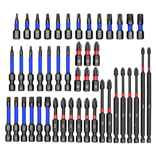 Bohrmutter-Schraubendreher-Set, tiefe Schraubendreher, Nusssetzer – Sicheres, hochfestes Steckschlüssel-Bit-Set für Profis, Enthusiasten, Erwachsene von Yongany