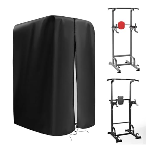 Dip Stand Schutzhülle, Krafttraining Dip Stand Abdeckung, Outdoor Training Maschine Schutz Hauben für Gym Studio Balkon Terrasse Garage Hinterhof Wohnzimmer von Yongany