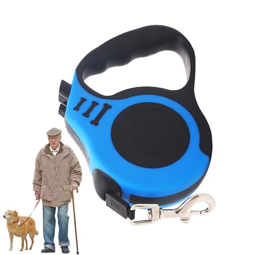 Einziehbare Hundeleine – strapazierfähiges, automatisches Zugseil | Haken-Design, Hundeaufroller für Wandern, Sport, Camping Einziehbare Hundeleine – strapazierfähiges, automatisches Zugseil | Haken-Design, Hundeaufroller für Wandern, Sport, Camping von Yongany