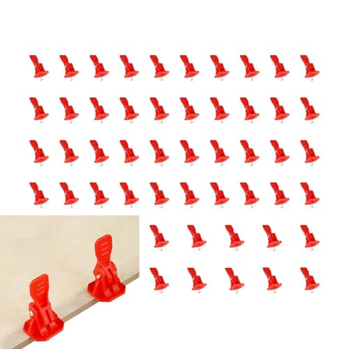 Fliesen-Abstandshalter Nivelliersystem - Nivelliersystem Verstellbare Nivellierclips - Boden austauschbare Fliesen-Nivellierer Ersatz-Fliesen-Abstandshalter für Keramik & Stein Fliesen-Abstandshalter Nivelliersystem - Nivelliersystem Verstellbare Nivellierclips - Boden austauschbare Fliesen-Nivellierer Ersatz-Fliesen-Abstandshalter für Keramik & Stein von Yongany