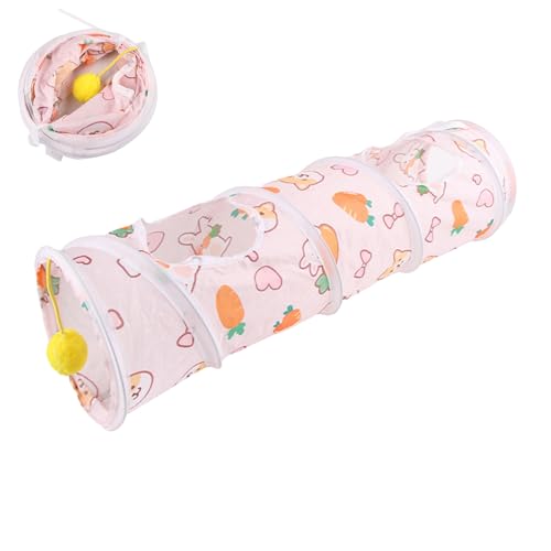Hasentunnel für Kaninchen – Haustier-Spielpfeife | Interaktives faltbares Röhrchen und Tunnel-Spielzeug für Katzen, Kaninchen, Welpen, Meerschweinchen, Versteckübungen Hasentunnel für Kaninchen – Haustier-Spielpfeife | Interaktives faltbares Röhrchen und Tunnel-Spielzeug für Katzen, Kaninchen, Welpen, Meerschweinchen, Versteckübungen von Yongany
