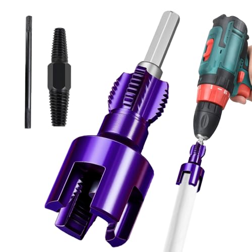 Innen-Außenrohr-Einfädelwerkzeug | Innen- und Außen-PVC-Rohreinfädler | Sanitär-Reparatur-Abzieher für Heimwerker, Garten, Keller, Garage, Bau Innen-Außenrohr-Einfädelwerkzeug | Innen- und Außen-PVC-Rohreinfädler | Sanitär-Reparatur-Abzieher für Heimwerker, Garten, Keller, Garage, Bau von Yongany