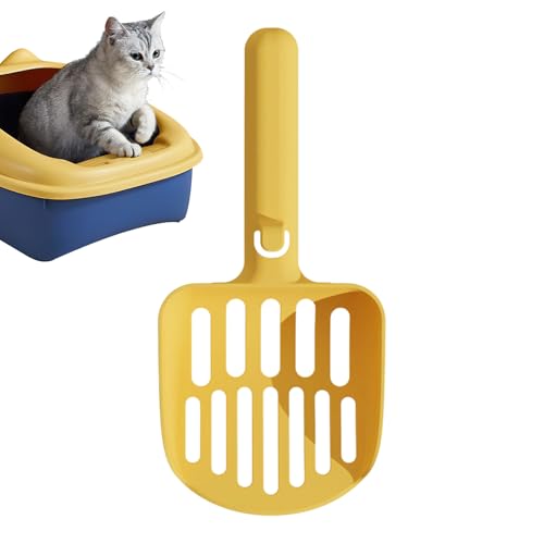Katzentoilettenschaufel, antihaftbeschichtet, ergonomischer Griff, modische Spaten, Handwerkzeuge zur Geruchskontrolle, zur Reinigung von Haustierabfällen von Yongany