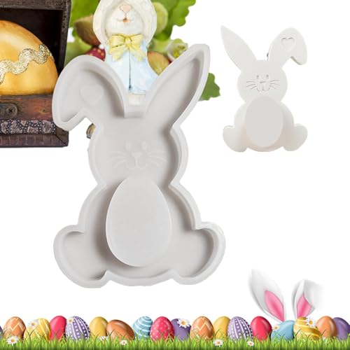 Osterhasen-Form – Tierkerzenformen, flexible Kerzenherstellung, -Kerzenform, hitzebeständige Epoxid-Gussformen zum Basteln Osterhasen-Form – Tierkerzenformen, flexible Kerzenherstellung, -Kerzenform, hitzebeständige Epoxid-Gussformen zum Basteln von Yongany