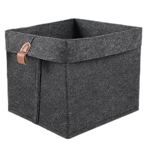 Quadratische Körbe zur Aufbewahrung, Filz, Aufbewahrungskorb für Kinderzimmer, 12 l, Unterbettbehälter Quadratische Körbe zur Aufbewahrung, Filz, Aufbewahrungskorb für Kinderzimmer, 12 l, Unterbettbehälter von Yongany