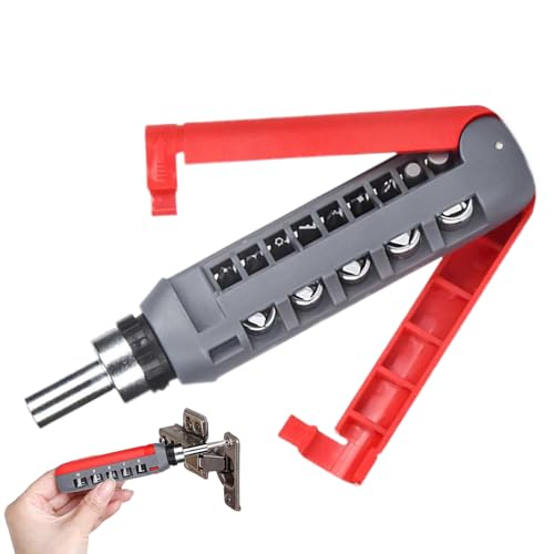 Ratschen-Schraubendreher-Set, Multi-Bit-Ratschen-Schraubendreher, präzises starkes Anti-Rutsch-Werkzeug mit multifunktionaler Stecknuss für Handwerk, Reparatur, Elektronik, Möbel von Yongany